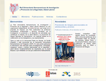 Tablet Screenshot of iberpsoc.org